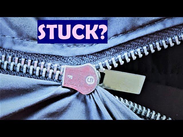 How to fix stuck zipper