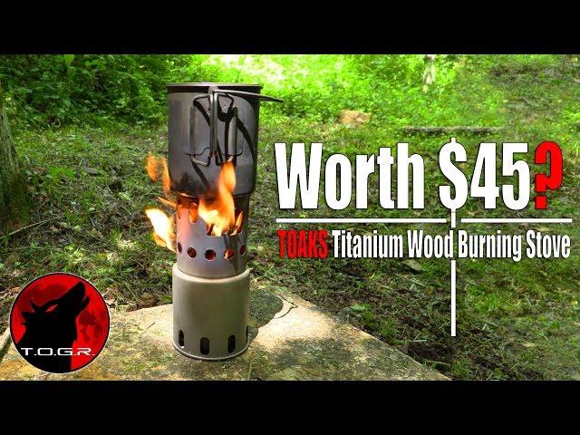 Worth $45? - Toaks Titanium Wood Stove Review