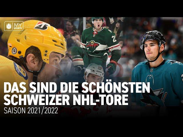 Die 10 schönsten Tore der Schweizer NHL-Stars I Saison 21/22