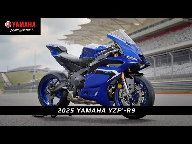 Accessible Supersport Performance: The All-New 2025 #Yamaha YZF-R9