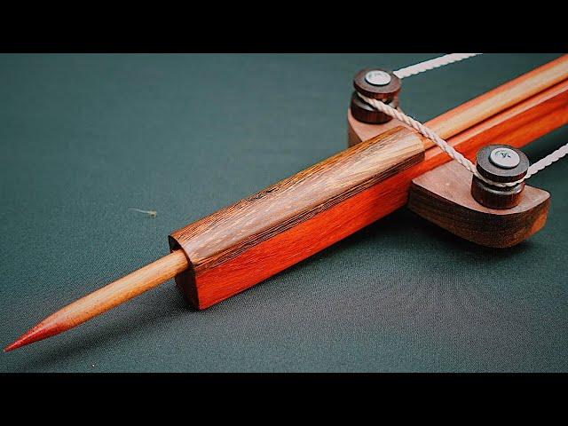 How to Make Roller Slingshot - Like a Crossbow