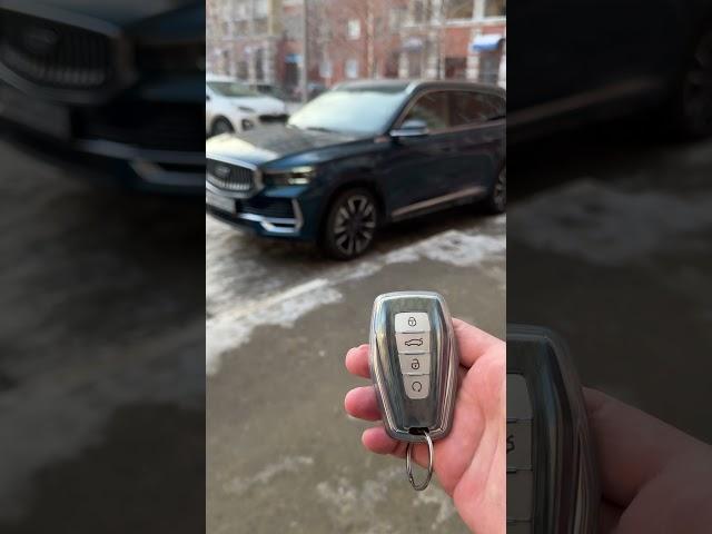 Как запустить штатный автозапуск на Джили Монжаро/Geely Monjaro.