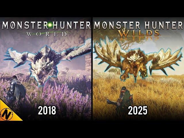 Monster Hunter Wilds vs Monster Hunter World | Direct Comparison