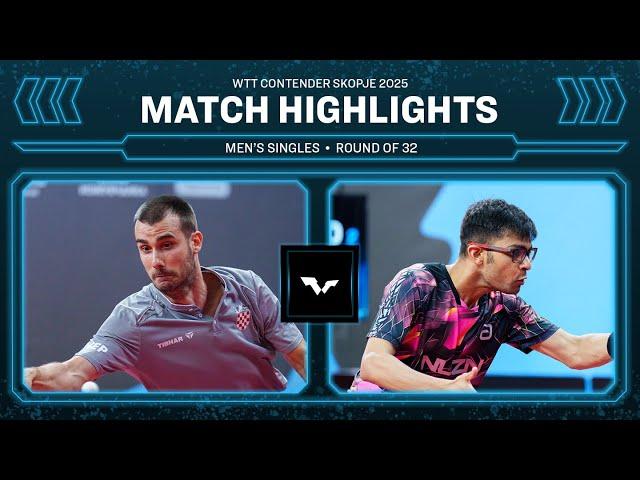 Tomislav Pucar vs Manush Shah | MS R32 | WTT Contender Skopje 2025