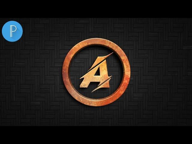 "A" Simple 3D Logo PixelLab | PixelLab Tutorial | Mas Pay