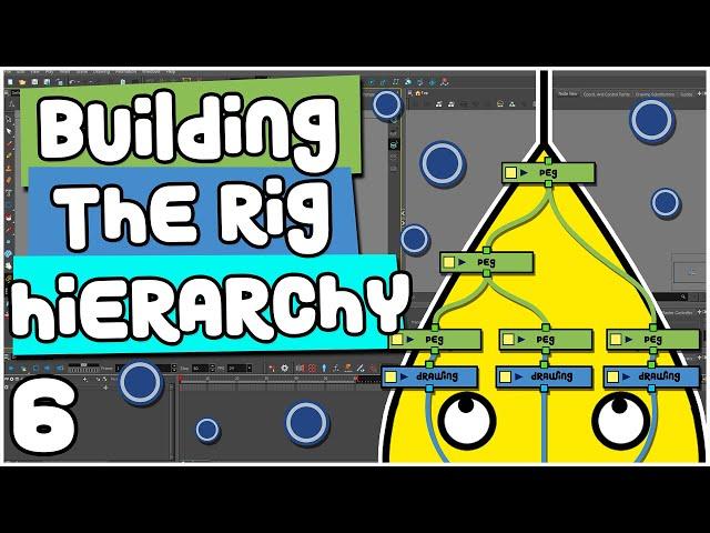 Building the RIG HIERARCHY | Toon Boom Harmony Rigging Tutorial | Part 6