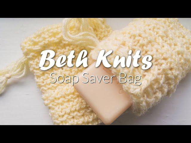 How To: Soap Saver Bag Knit - Easy Tutorial | HiyaHiyaEurope