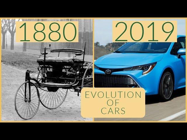 Evolution Of Cars 1880 - 2019