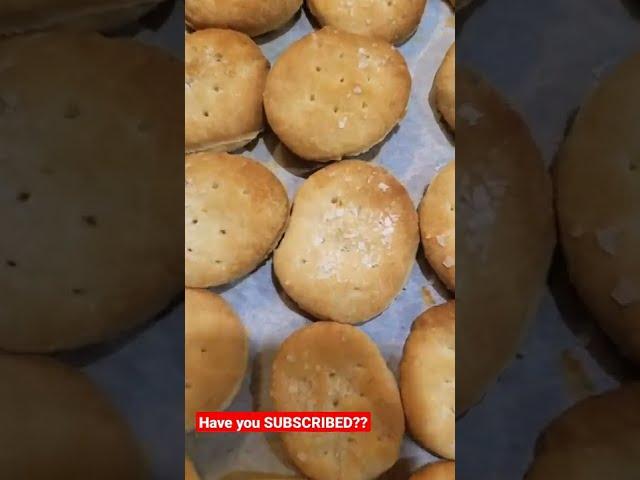 Homemade Saltine Crackers in 30 Seconds!