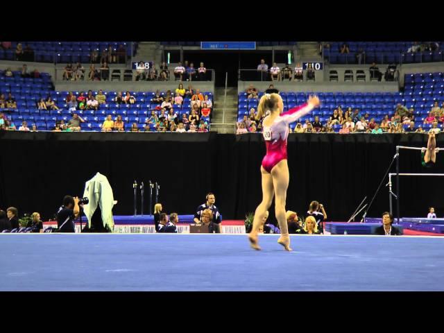 Polina Shchennikova - Floor - 2012 Visa Championships - Jr Women - Day 1