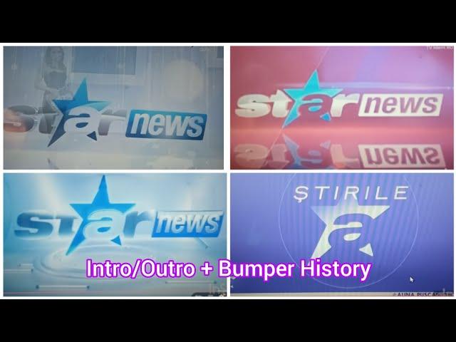 Star News Antena 1 & Stars + Știrile Antena Stars - Intro/Outro + Bumper History (2013 - Prezent)