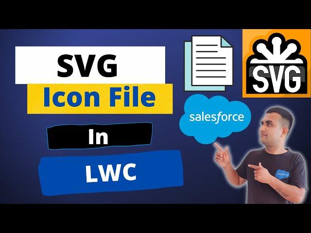 How to create and use SVG file in LWC? || #Salesforce  || #SalesforceHunt || Rohit Kumar