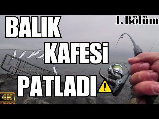 BALIK KAFESİ PATLADI !  BALIK TUTMAKTAN YORULDUK!  ATÇEK LRF İLE SOMON AVI.  1. BÖLÜM