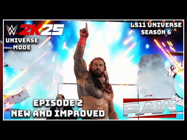 WWE 2K25 Universe Mode "New and Improved" (Episode 2)