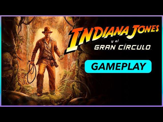 PRIMERAS IMPRESIONES! Indiana Jones y el Gran Círculo - Gameplay Español (PC) 