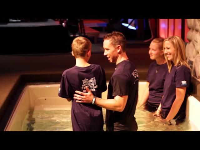 Clayton Baptism at Woodmen Valley Chapel