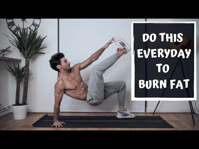 DO THIS EVERY DAY TO BURN FAT | Home Workout | Rowan Row