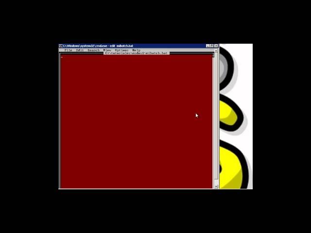 Video Tutorial MS-DOS nivel principiante. Parte (4). Ficheros Batch