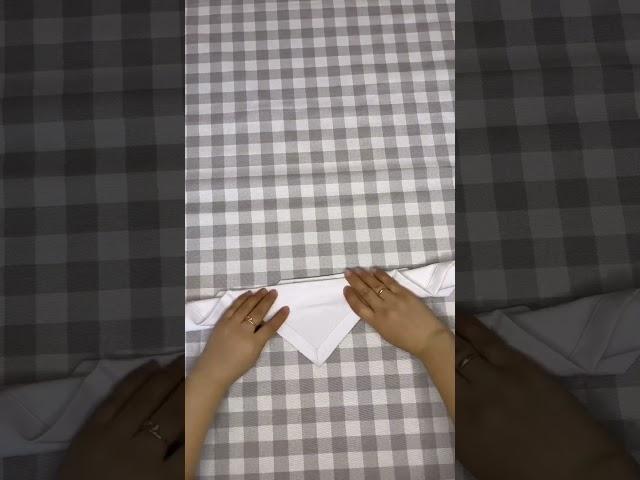 Napkin folding idea| Как сложить салфетки красиво для сераировки? #napkin#салфетки