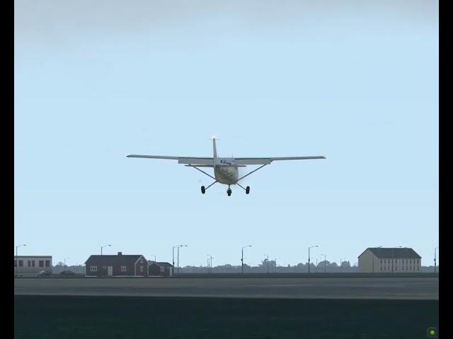 X Plane 11 Landing in CN63