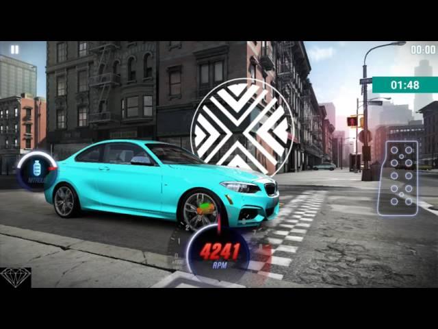 CSR 2 new tune setup updated for BMW M235i Coupé