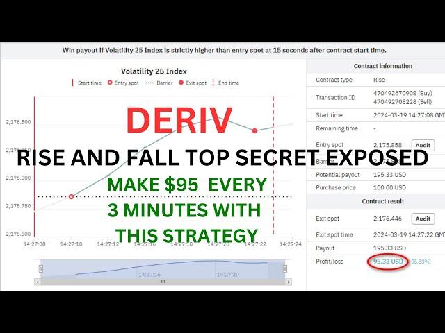 DERIV RISE AND FALL TOP SECRET EXPOSED