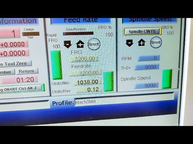 Зачем нужен мощный шпиндель?: Обработка полиацеталя...