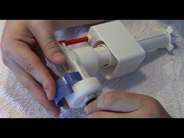 Spülkasten reparieren - Befüllung dauert zu lange - Defekte Hutmembran ersetzen, Kalk entfernen