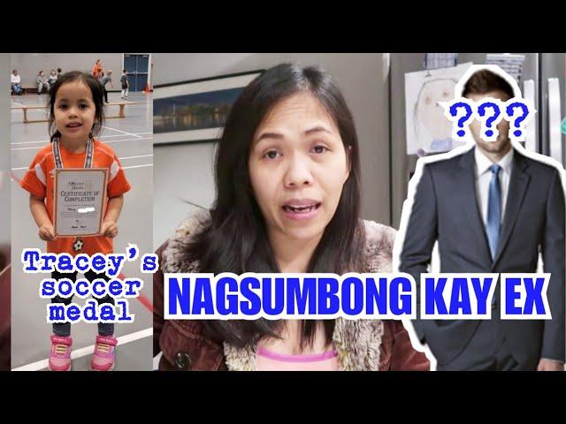 MAY NAGPARATING KAY EX NG VLOG KO! TRACEY'S SOCCER GAME | FILIPINA CANADIAN FAMILY | Racz Kelly