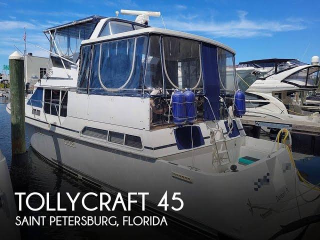 [SOLD] Used 1995 Tollycraft 45 Aft Cabin Motor Yacht in Saint Petersburg, Florida