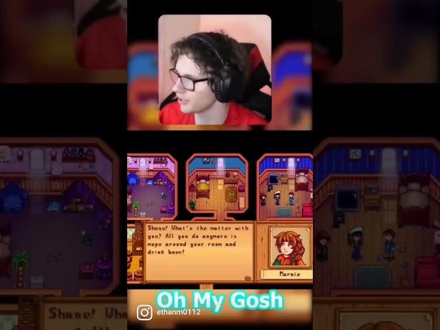 The Saddest Stardew Cutscene  #twitchstreamer #smallstreamer #shane #stardew #stardewvalley #shorts