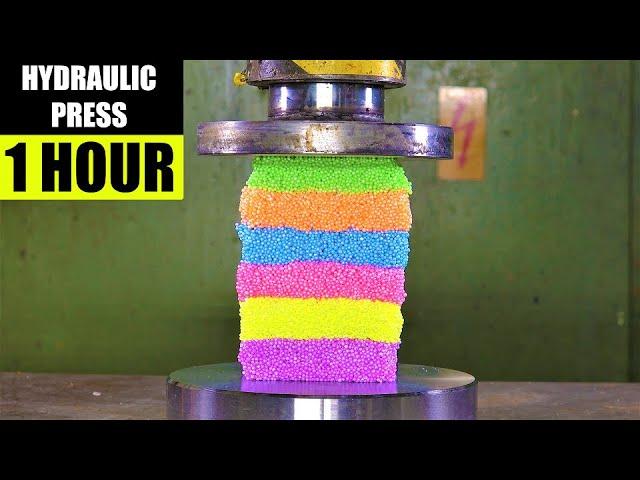 Ultimate ASMR Hydraulic Press Compilation: 1 Hour of Pure Crushing Relaxation