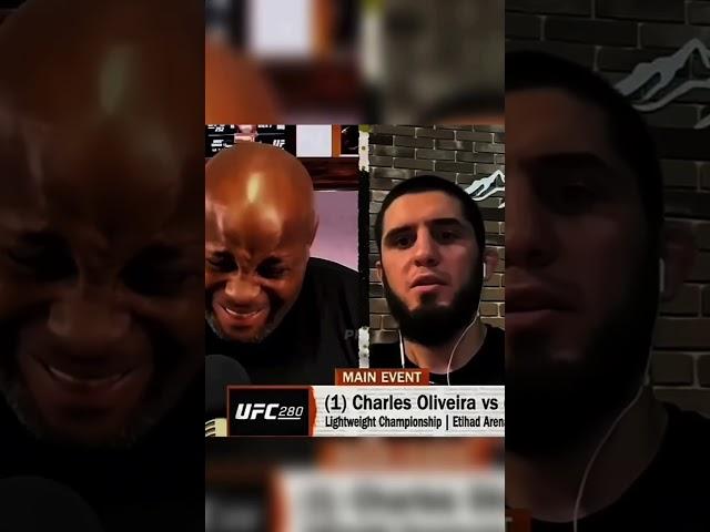 What are DC laughing at? #ufc #mma