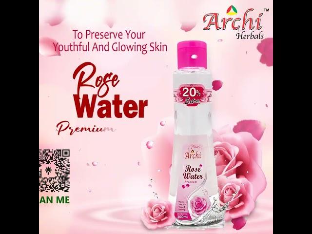 Archi Herbals Rose Water Premium | Make Your Skin Glowing