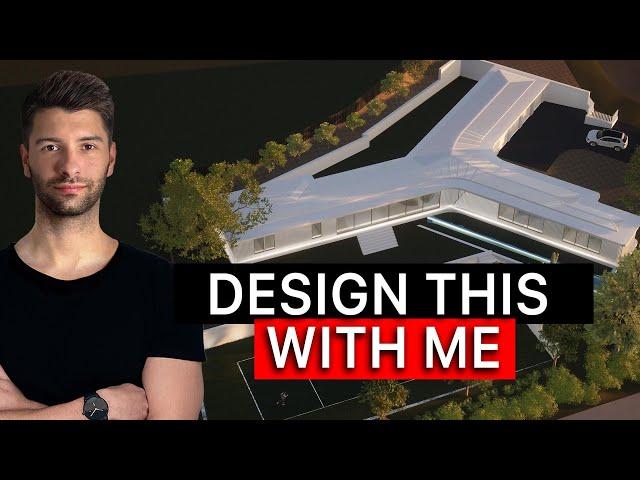 Architects Own Home Design Process (ArchiCAD 26 Timelapse)