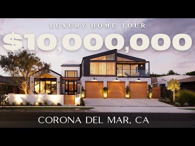 $10,000,000 Corona Del Mar Luxury Home Tour | 1516 Sandcastle Dr.