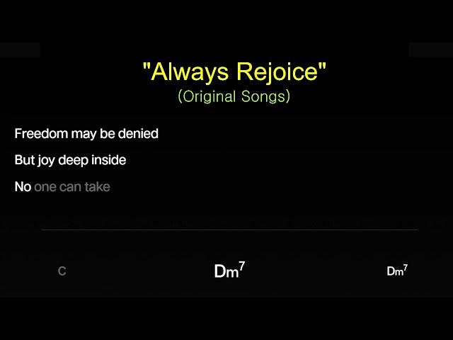 Always Rejoice (JWKaraoke)