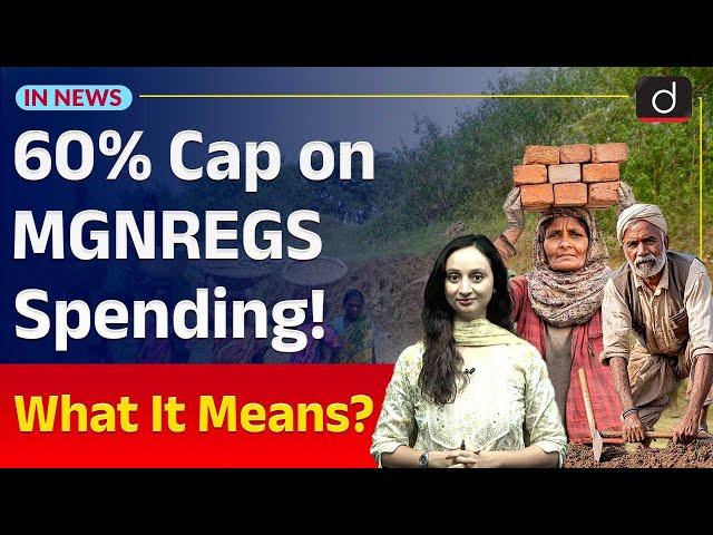 MGNREGS Expenditure | UPSC Current Affairs | In News | Drishti IAS  English