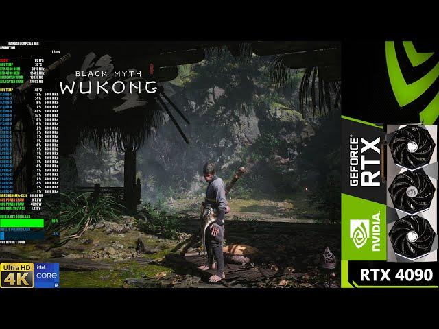 Black Myth Wukong Cinematic Settings, Ray Tracing DLSS + FG 4K | RTX 4090 | i9 14900KS