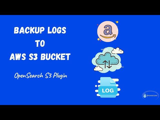 OpenSearch AWS S3 Backup - Create Snapshots and Restore from an AWS S3 Bucket!