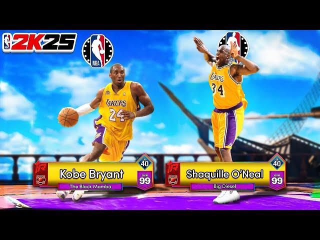 Kobe & Shaq are UNSTOPPABLE in NBA 2K25