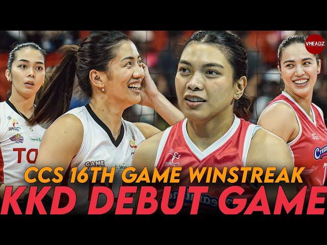 CCS 16th WIN Negrito NAG-ALA Jia!, KKD DEBUT! KAF-KKD-MJB-Mika IN ONE COURT!, EMOTIONAL PLDT Debut!