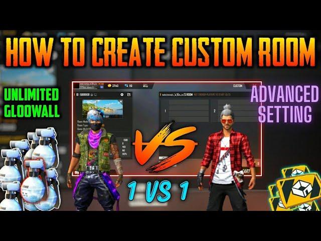 How to Create Advanced Custom in Free Fire l #advancedcustom