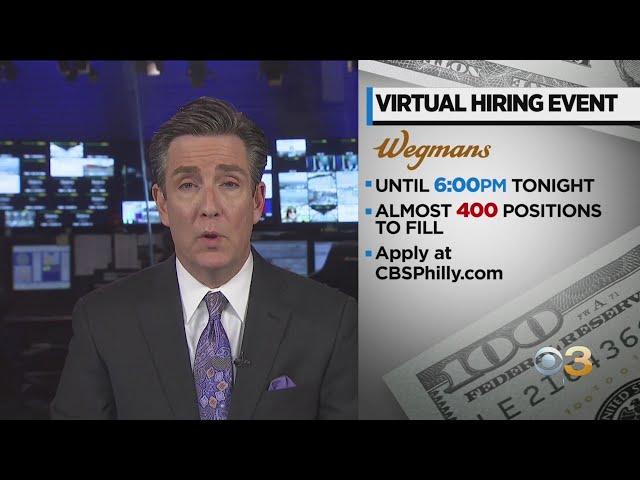 Wegmans Holding Virtual Hiring Event To Fill 400 Positions Across Pennsylvania