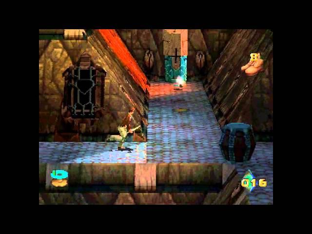 Pitfall 3D: Beyond The Jungle ... (PS1) Gameplay