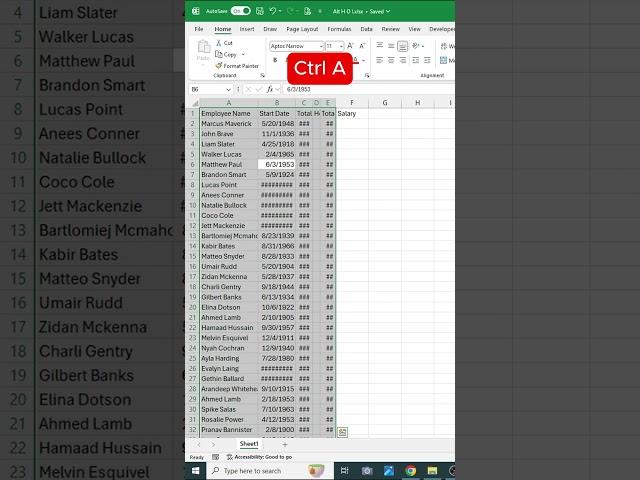 Auto-Adjust Column Width in Excel Simplified