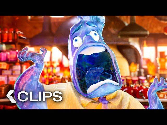 ELEMENTAL All Clips & Trailer (2023) Pixar