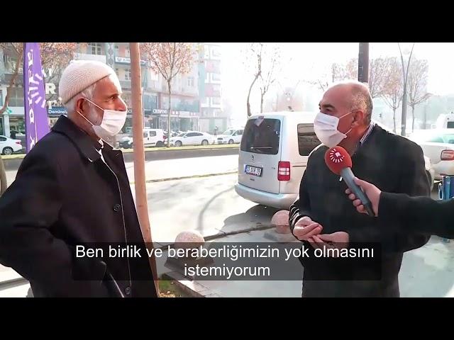 Batman’da iki kişinin Kürtçe konusundaki atışması sosyal medyada gündem oldu