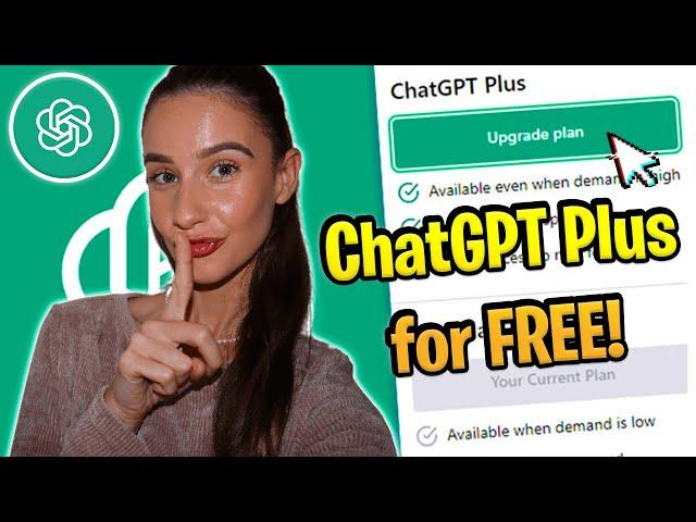 How I got Open Ai's ChatGPT Plus for free ... UPGRADE to ChatGPT Plus completely for free! 