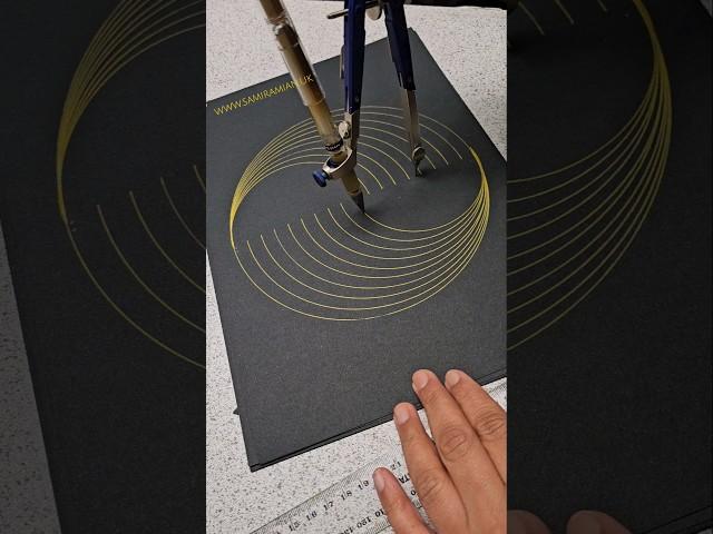 Ruler & Compass by Andrew Sutton @woodenbooks - drawing something beautiful. construction no.88